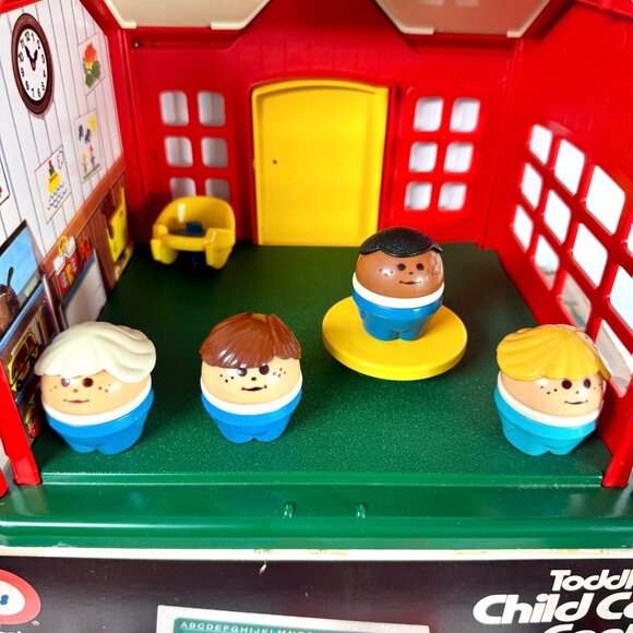 Vintage Little Tikes Toddle Tots Child Care Center 0980 1989 With Box - Picture 7 of 16